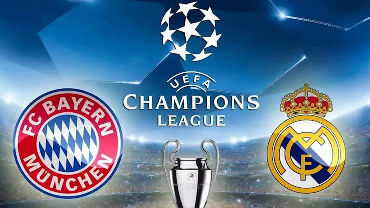 موعد المواجهة المرتقبة بين بايرن ميونخ وريال مدريد في دوري أبطال أوروبا